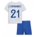 Francie Lucas Hernandez #21 Dětské Oblečení Venkovní Dres MS 2022 Krátkým Rukávem (+ trenýrky)